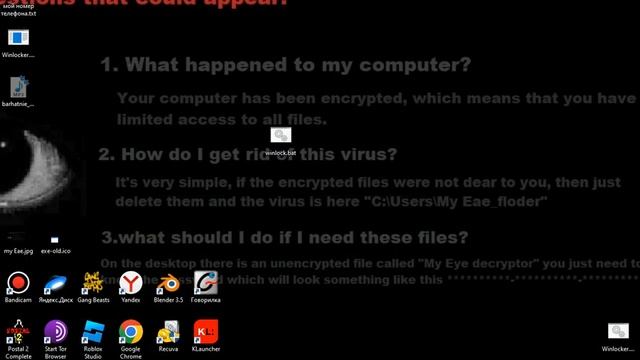 Создаём winlocker в bat файле | bat файлы | ВИРУСОЛОГИЯ смотреть онлайн