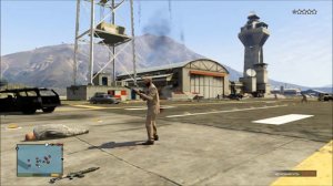 GTA V XBOX360 Военная база