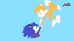 Sonic vs Water Tails Saves Sonic Drawing Sonic Boom Sega Doodles