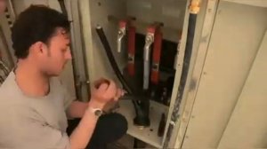 Установка концевой муфты