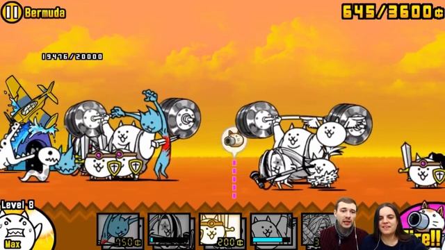 БолтушкА и ПРоХоДиМеЦ Нашли новых КОТОВ и Соперника КЕНГУРУ! #251 - игра The Battle Cats смотреть онлайн