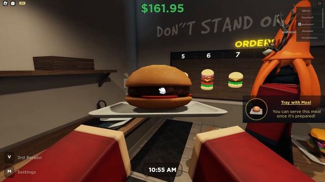 Устроился работать в МакДональдс в Roblox! (Burger Game) смотреть онлайн