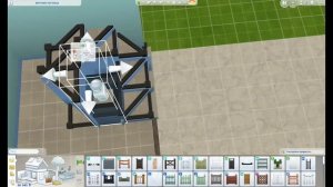 Как сделать Винтовую лестницу the sims 4 no cc no mods / Spiral staircase the Sims 4 no cc no mods