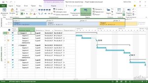 Бесплатный курс по Microsoft Project 2016 Урок 9 Выделение ячеек