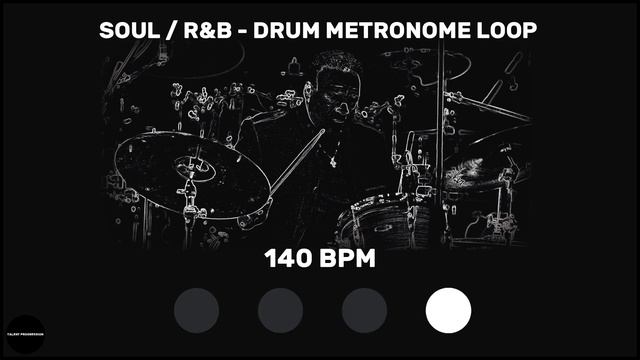 Soul / R&B | Drum Metronome Loop | 140 BPM смотреть онлайн