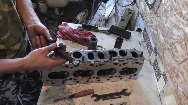 Установил двигатель, поставил кузов на раму #3 часть восстановления ГАЗ 69 смотреть онлайн