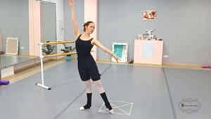 Танлие с перегибом корпуса. Уроки хореографии .