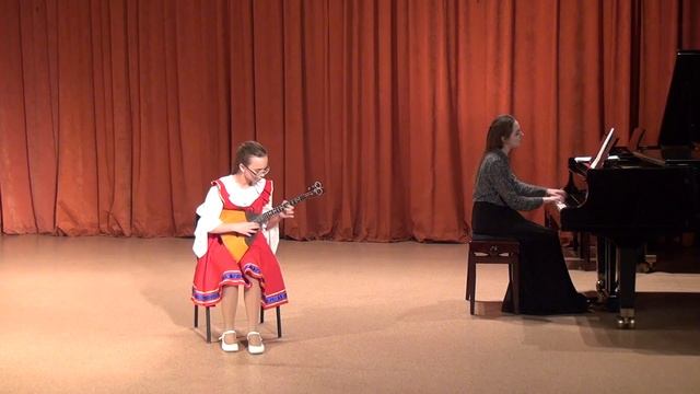 Копылова Лена г. Томск ДШИ №3 А. Илюхин "Ехал казак на войнку" смотреть онлайн