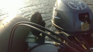 Запуск лодочного мотора Sea Pro F 20 S&E