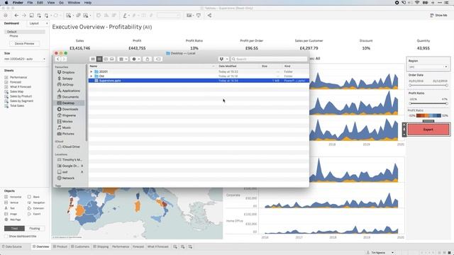 How to use the Export Button to PDF, PowerPoint, or images in Tableau 2020.1 смотреть онлайн