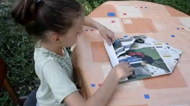 Панама из бумаги