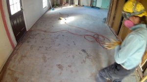 Refinishing Concrete Floors Part 1 - Farmhouse Renovation