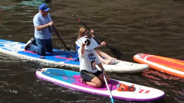 Фонтанка SUP 2023 (сюжет Сегоднячко-Питер) смотреть онлайн