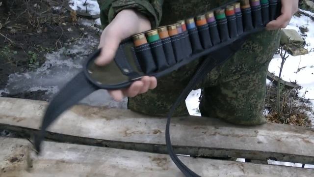 Обзор патронташа 12 калибра модель №23 смотреть онлайн