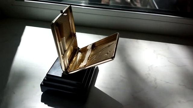 Музыкальный портсигар сделанный в СССР
