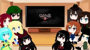 Girls und Panzer and GATE ft. Akame react to random videos | Gacha Club Special Video Reaction #2