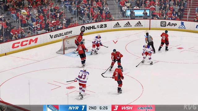 NHL 23 - New York Rangers vs Washington Capitals - Gameplay (PS5 UHD) [4K60FPS]
