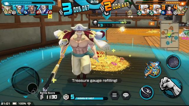OPBR || EX GREAT PIRATE EDWARD NEWGATE (LVL 89) GAMEPLAY || HIS A MONSTER (WHITEBEARD)