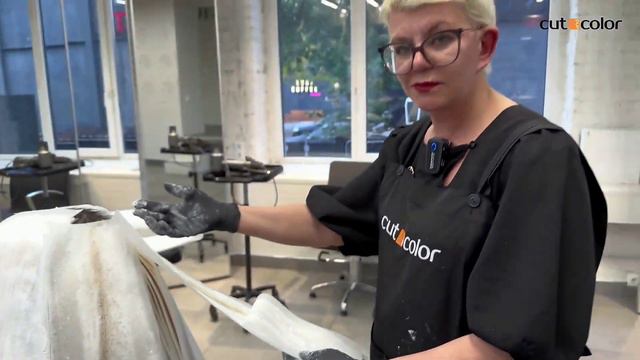 КАК РАБОТАТЬ С ОСТАТКАМИ ТЕХНИК И РАНЕЕ ОСВЕТЛЕННОЙ ДЛИНОЙ? / Шеф-колорист Ольга Колесникова #блонд
