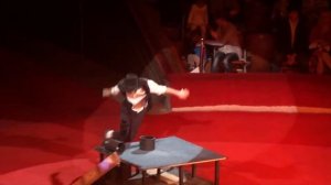 Circus. The equilibrist. Цирк. Эквилибрист.