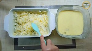 Супер простая запеканка из лаваша. Ленивая творожная запеканка.