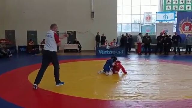 14.03.2021.Турнир по боевому самбо. я в синем) смотреть онлайн