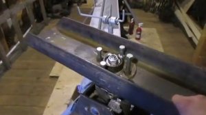 1. Узел перелома для минитрактора. Поворотный кулак своими руками + фото