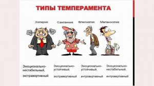 Типы темпераментов