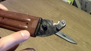 Ммг штык нож ак с историей