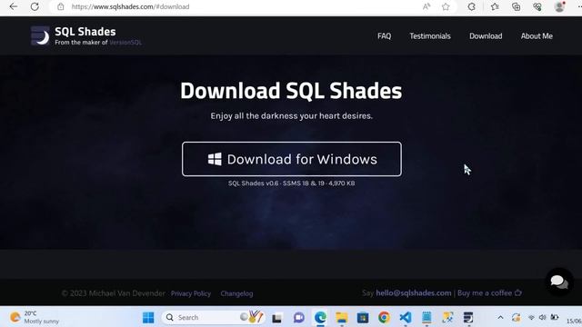 SQL Shades- A Simple & Complete Dark Theme Solution For SQL Server Management Studio in 2023