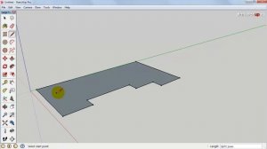 Видеоурок SketchUp. Фиксация по осям 2. Примеры использования