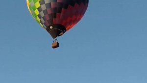 Рыкань. Полет воздушного шара