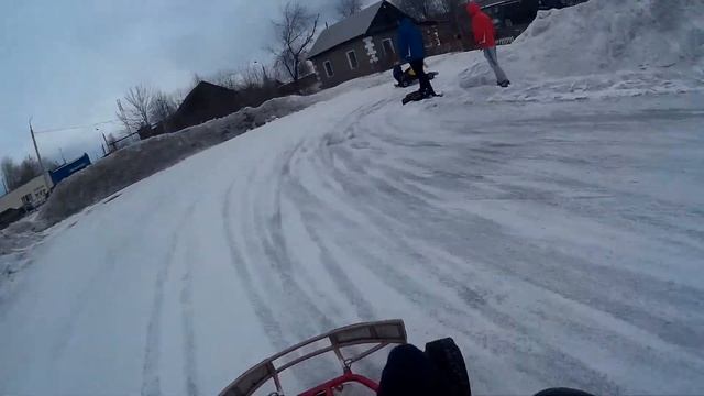 Зимний картинг. Ревда. Класс Е. Предфинал смотреть онлайн