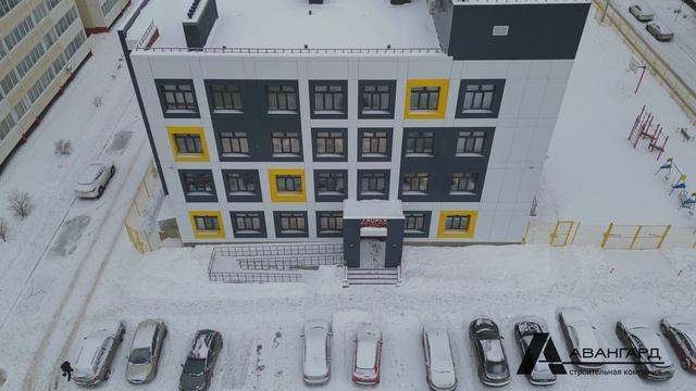 Другая школа г.Ижевск, строительная компания "Авангард"