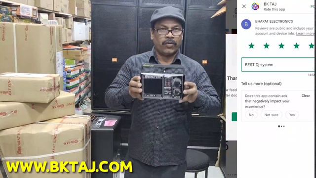 BHARAT ELECTRONICS BEST NEW DJ SYSTEM 4 TOP 4 BASS 2 CA25 CROSSOVER PRICE-178000