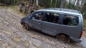 ВАЗ-2120 Лада Надежда. Снова берём гору. В этот раз без проблем! Октябрь 2018.
