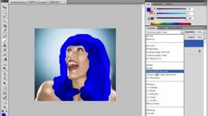 Como deixar seu Cabelo de otra cor no Photoshop CS4