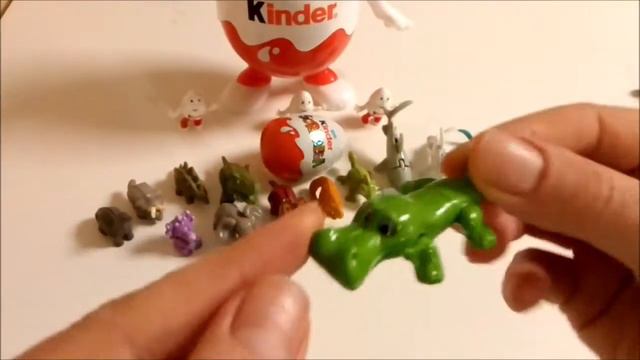 KINDER SORPRESA Parte 2.Киндер Сюрпризы,обзор игрушек,часть 2. смотреть онлайн