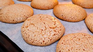 ВСЕГО 4 ИНГРЕДИЕНТА и ЭТОТ вкус НЕ сравнится с МАГАЗИННЫМ Простой Рецепт ДОМАШНЕЕ Миндальное ПЕЧЕНЬЕ