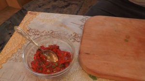 Свиная грудинка по Тайски с острым соусом из сушенного перца