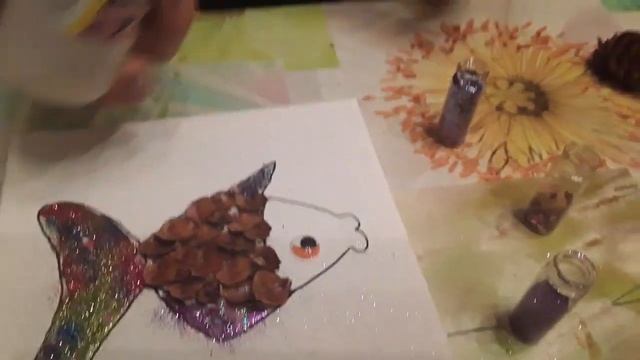 Поделка Рыбка для Детского сада из подручных материалов ??? смотреть онлайн