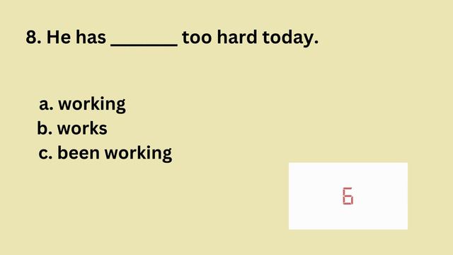 Present Perfect Continuous Quiz: Test Your English Grammar Knowledge смотреть онлайн