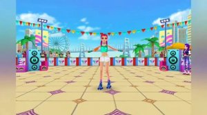 Roller Skating Girls (Девчонки на роликах - Танцы на колесах) |1| пилотное состязание