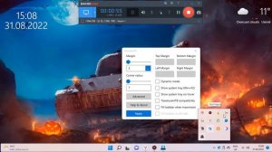 КАК СДЕЛАТЬ ВИДВИЖНУЮ  ПАНЕЛЬ  ЗАДАЧ  MACBOOK НА WINDOWS 11 ЗА 1 МИНУТУ