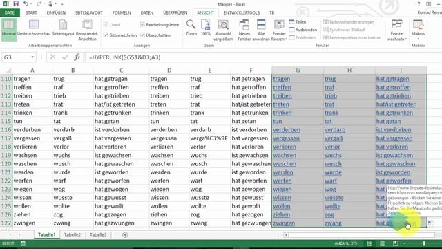 Lernhilfen mit Excel erstellen Video 4von4 смотреть онлайн