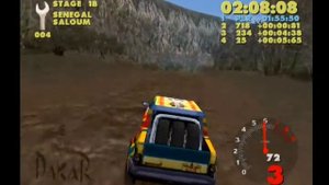 Paris-Dakar Rally - (Gameplay) - PS2 720p (HD)