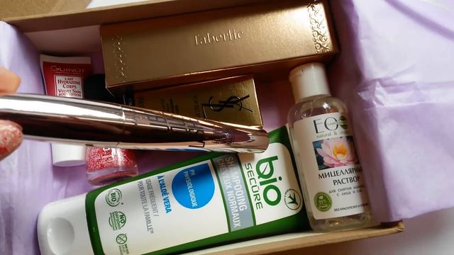 L'BOX Август 2017 - обзор коробочки красоты смотреть онлайн