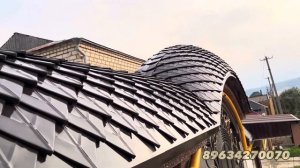 Бюджетный вариант кровли арки