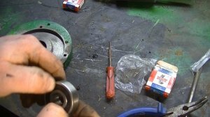 Замена подшипников в доильном аппарате