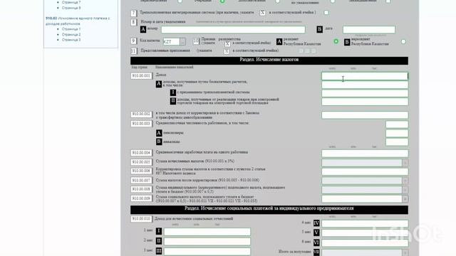 Форма 910 2024 год